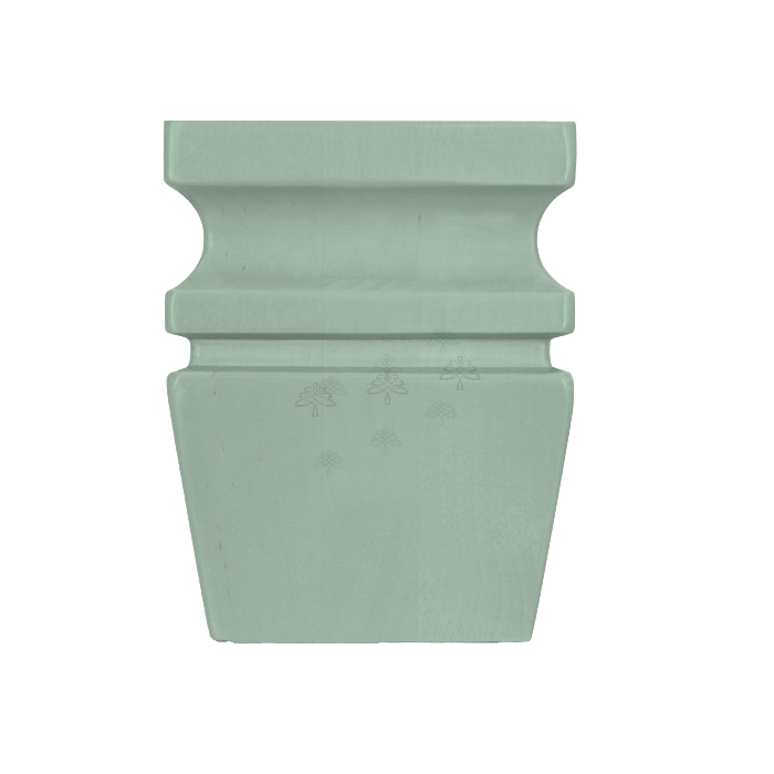 Urban Slim Minty Green Shaker Painted Furniture Foot