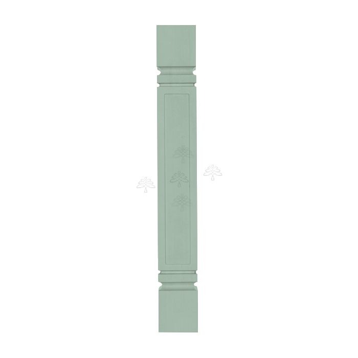 Urban Slim Minty Green Shaker Painted Spool Flat Design