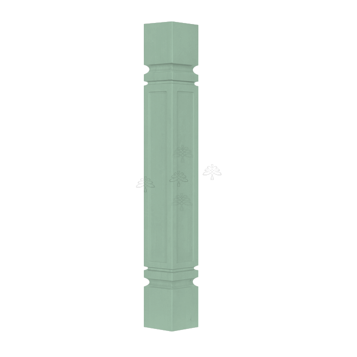 Urban Slim Minty Green Shaker Painted Spool Flat Design