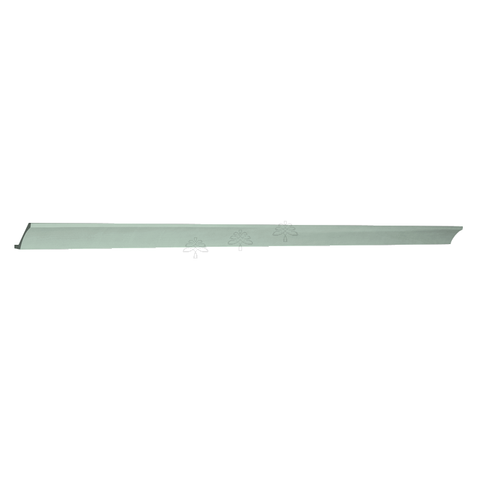 Urban Slim Minty Green Shaker Painted Wall Cove Molding