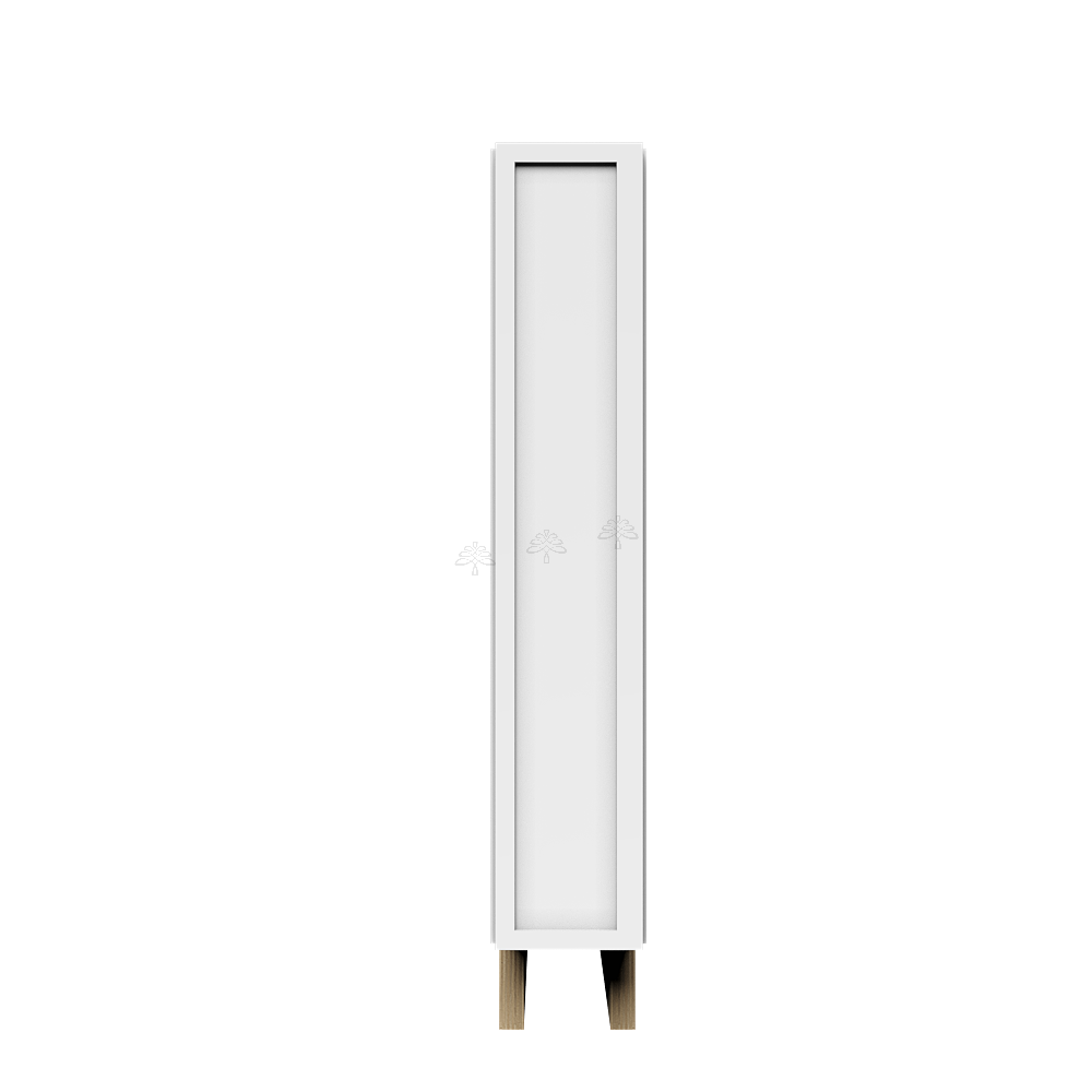 Urban Slim White Shaker Painted Finish Base Spice Rack