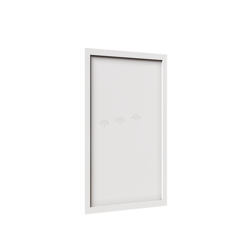 Urban Slim White Shaker Painted Finish Deco Door