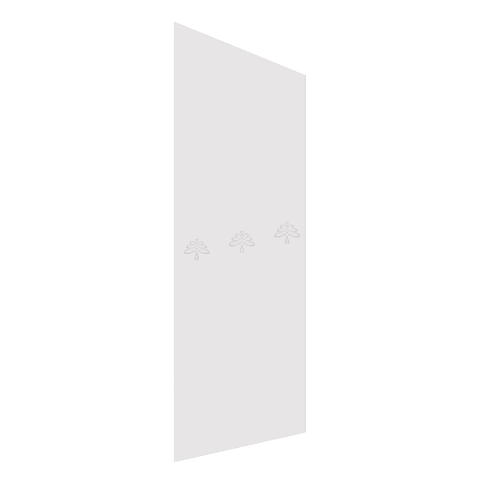 Urban Slim White Shaker Painted Finish Side Skin