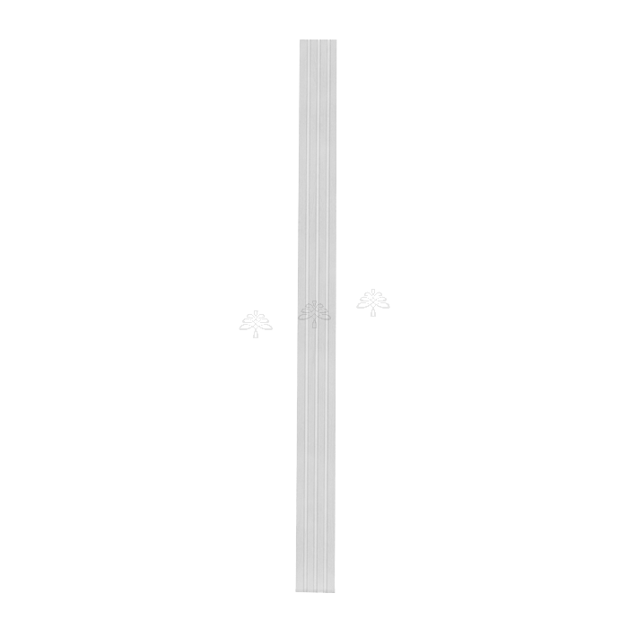 Urban Slim White Shaker Painted White Fluted Filler