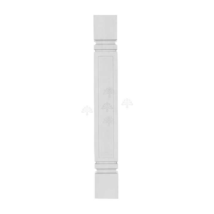 Urban Slim White Shaker Painted White Spool Flat Design