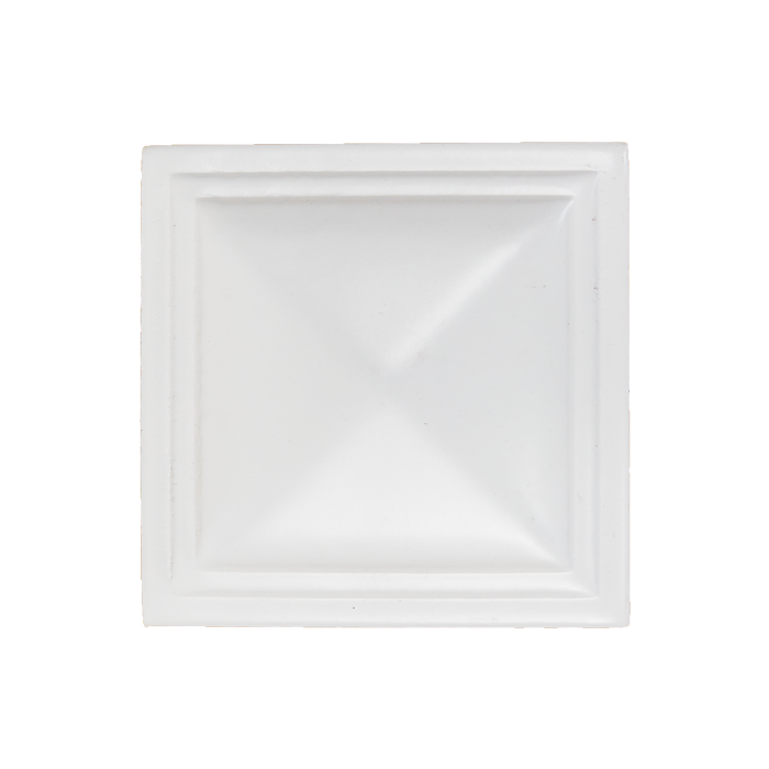 Urban Slim White Shaker Painted White Square Cube