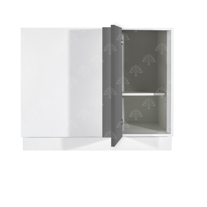 Valencia Gray Series Full Height Blind Base Cabinet with 1 Door and 1 Shelf